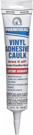 PHENOSEAL ADHESIVE CAULK 5.5 OZ CL