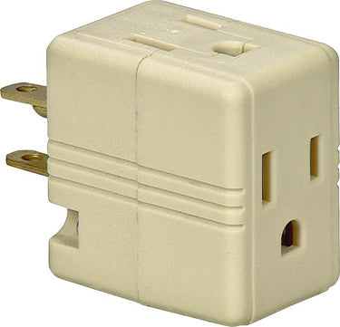 IVORY 3-POLE ADAPTOR