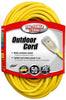 OUTDOOR CORD 50 FT 12/3 SJTW YELLOW