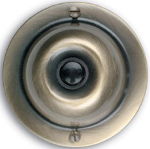 BUTTON SURFCE NONLIGHTED BRASS