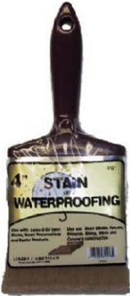 BRUSH 4IN STAIN   WATERPROOFING