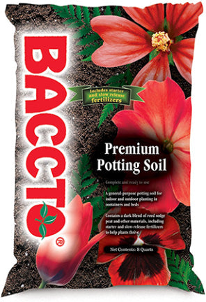 SOIL POTTING MIX 8 QT PREMIUM