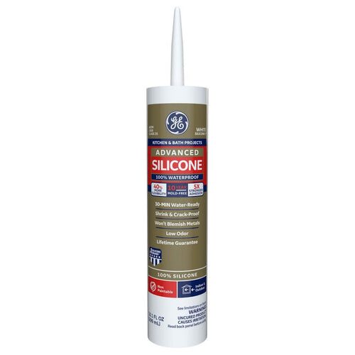 Henkel General Electric Advanced Silicone 2® Kitchen & Bath Sealant (2.8 Oz Squeeze Tube)