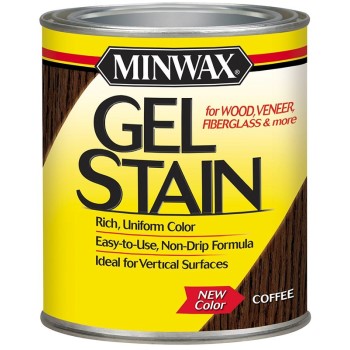 Minwax 660910000 Gel Stain, Coffee ~ Quart