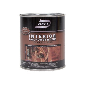 Deft 22104 Interior Polyurethane Gloss Quart