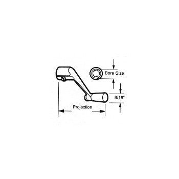 PrimeLine/SlideCo H3531 Window Crank Handle