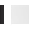 Royal Trimplank 1 In. x 4 In. x 8 Ft. White PVC Board