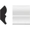 Royal 9/16 In. W. x 1-5/8 In. H. x 12 Ft. L. PVC Bed Molding