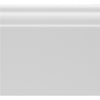 Royal 9/16 In. W. x 3-1/4 In. H. x 8 Ft. L. White PVC Colonial Base Molding