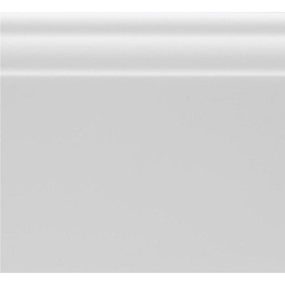 Royal 9/16 In. W. x 3-1/4 In. H. x 8 Ft. L. White PVC Colonial Base Molding