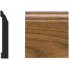 Royal 9/16 In. W. x 3-1/4 In. H. x 8 Ft. L. Highland Oak PVC Interior Colonial Base Molding