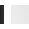 Royal Trimplank 1 In. x 4 In. x 12 Ft. White PVC Board