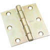 National 3-1/2 In. Square Satin Brass Tone Door Hinge