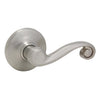 Kwikset Signature Series Satin Nickel Lido Passage Door Lever