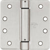 National 4 In. Satin Nickel 5/8 In. Radius Spring Door Hinge