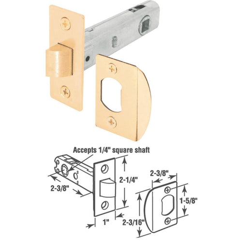 Defender Security Privacy/Passage Tubular Latch