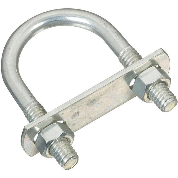 National 5/16 In. x 1-3/8 In. x 2-1/2 In. Zinc Round U Bolt