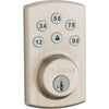 Kwikset Powerbolt 2 Satin Nickel Touchpad Electronic Deadbolt