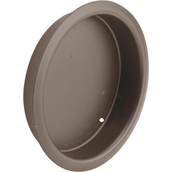 Prime-Line 2-1/8 In. Bronze Closet Door Finger Pull (2 Count)