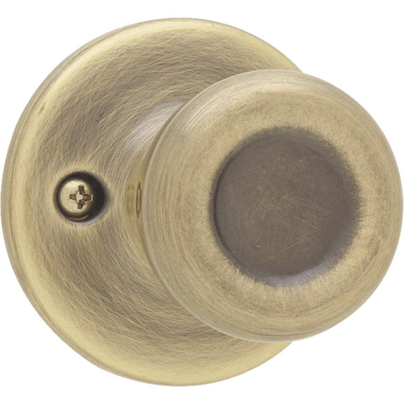 Kwikset Antique Brass Tylo Dummy Door Knob