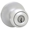 Kwikset Polo Satin Chrome Entry Door Knob