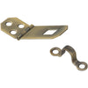 National 3/4 In. x 2-3/4 In. Antique Brass 3-Hole Decorative Hasp