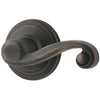 Kwikset Signature Series Venetian Bronze Right-Hand Lido Dummy Door Lever