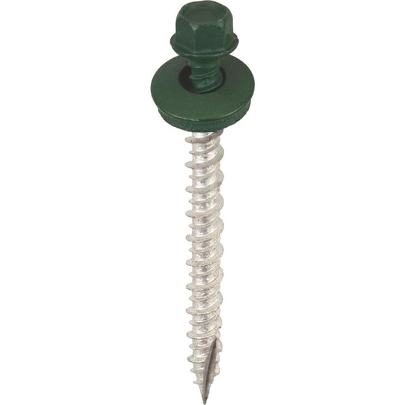 Acorn International 2 In. Washered Forest Green Framing Screw (250 Ct.)