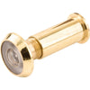 Defender Security 9/16 In. 200 Degree Brass Door Viewer