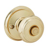 Schlage Georgian Bright Brass Bed & Bath Door Knob