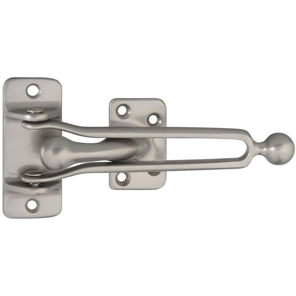 National Satin Nickel Door Security Guard