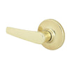 Kwikset Polished Brass Delta Passage Door Lever