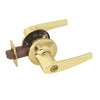 Kwikset Polished Brass Delta Entry Door Lever