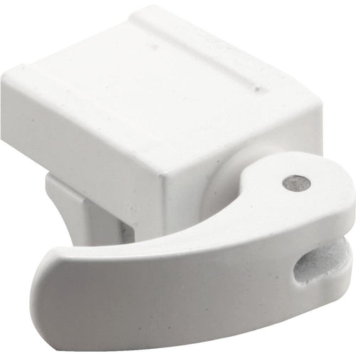 Defender Security White Vinyl Sash Lock (2-Pack)