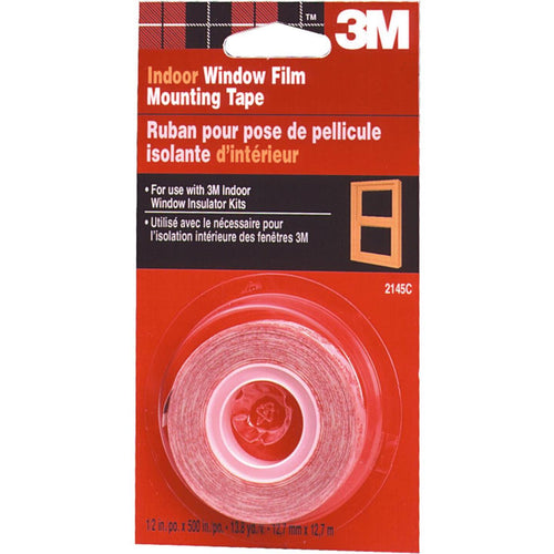 3M 1/2 In. x 500 In. Indoor Window Film Tape