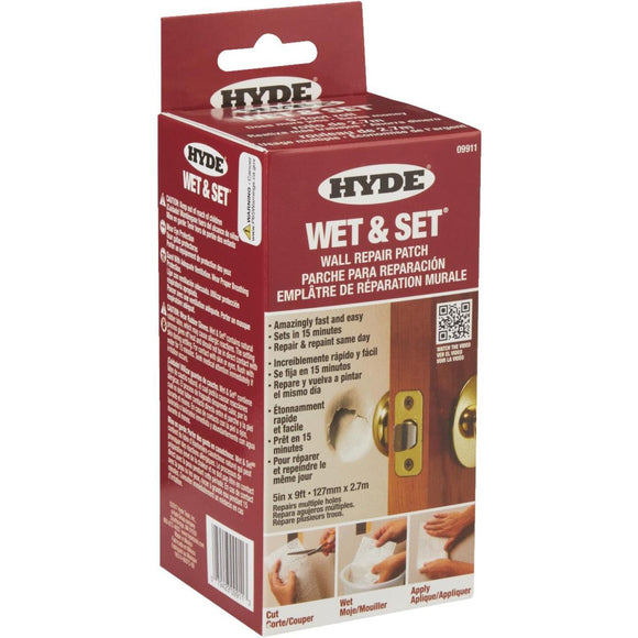 Hyde Wet & Set 5 In. x 9 Ft. Wall & Ceiling Drywall Patch