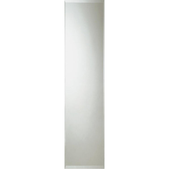 Erias Home Designs 16 In. W. X 60 In. H. Frameless Beveled Edge Door Mirror