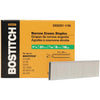 Bostitch 18-Gauge Galvanized Narrow Crown Finish Staple, 7/32 In. x 1-1/4 In. (3000 Ct.)