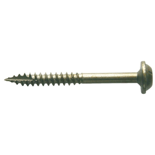 Kreg #7 1-1/2 In. Fine Maxi-Loc Washer Head Zinc Pocket Hole Screw (100 Ct.)