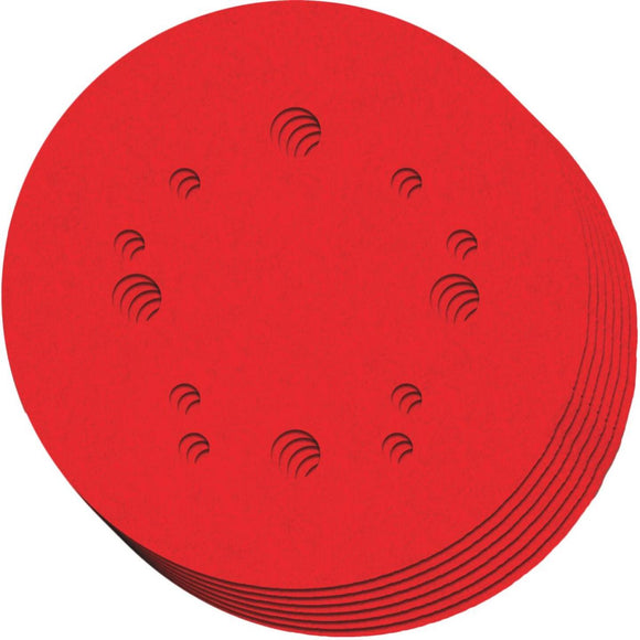 Diablo StickFast 5 In. Assorted Grit 60/80/100/120/220 Hook & Lock Sanding Disc (15-Pack)