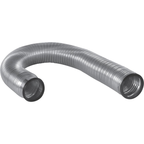 Imperial Quick Connect Hook-Up 4 In. x 6 Ft. Aluminum Semi-Rigid Dryer Duct