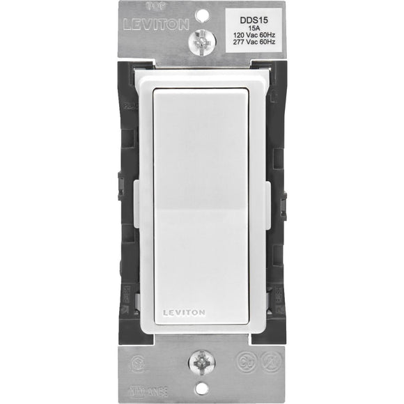 Leviton Decora 15A 120V White Digital Timer Switch