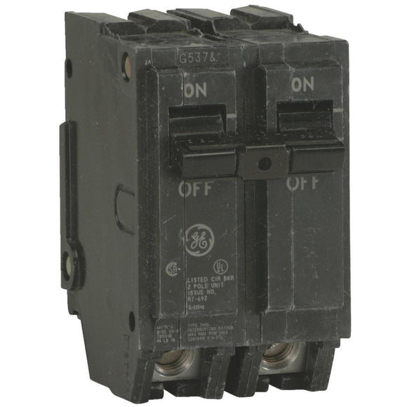 GE THQL 100A Double-Pole Standard Trip Circuit Breaker