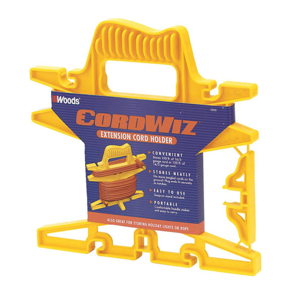 Woods CordWiz 12 In. x 12 In. Extension Cord Holder