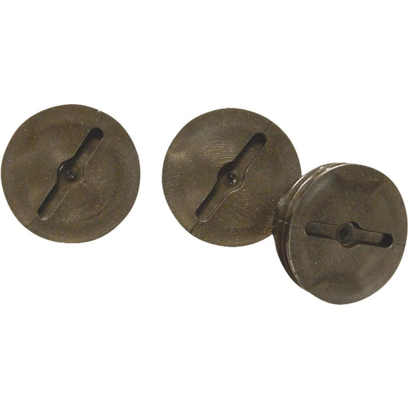 Bell 1/2 In. Bronze Closure Plug (3-Pack)