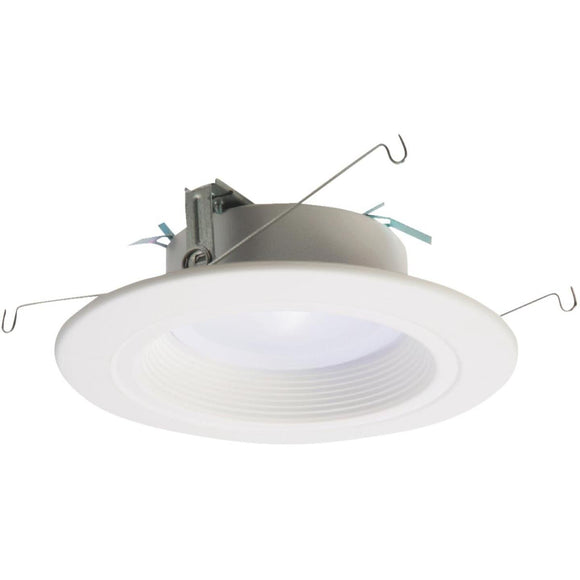 Halo 5 In./6 In. Retrofit Baffle Selectable Color Temperature LED Recessed Light Kit, 712 Lm.