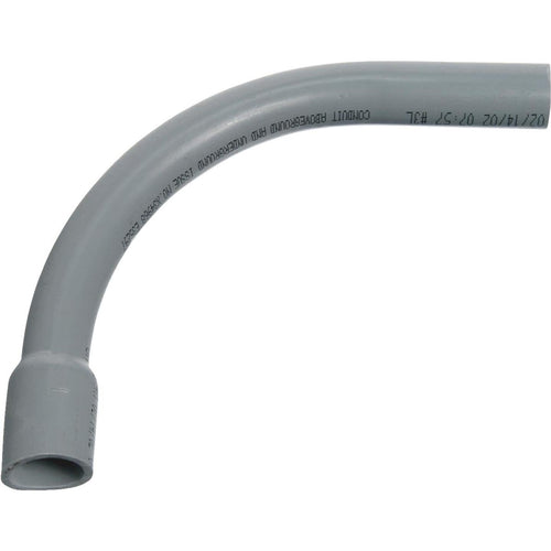 Carlon 1 In. Schedule 40 90 Deg Standard Radius Belled End PVC Elbow