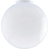 Westinghouse White 4 In. x 8 In. Acrylic Ceiling Globe Shade
