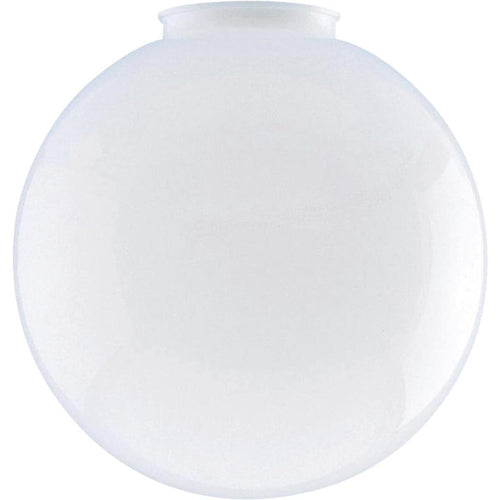 Westinghouse White 4 In. x 8 In. Acrylic Ceiling Globe Shade