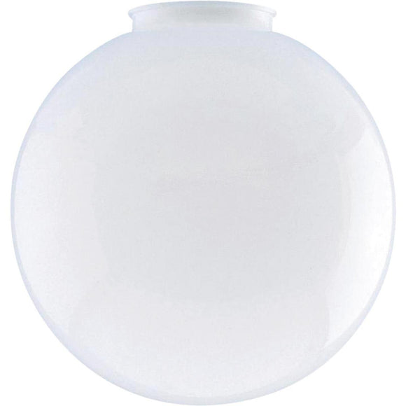 Westinghouse White 4 In. x 8 In. Acrylic Ceiling Globe Shade